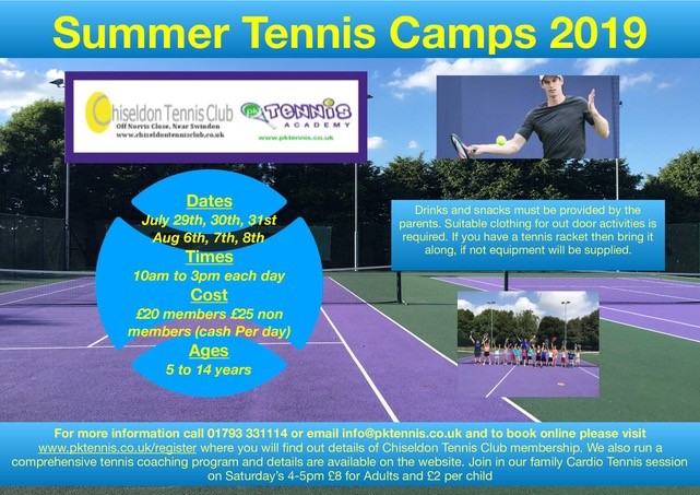 Tennis Camp Chiseldon Parish Council