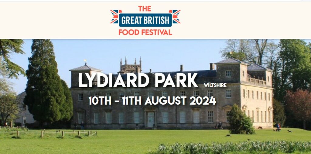 Lydiard House and great British Food Festival logo