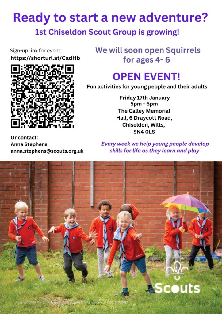 Poster for Scouts 'squirrels'